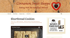 Desktop Screenshot of cinnamonsweetshoppe.com